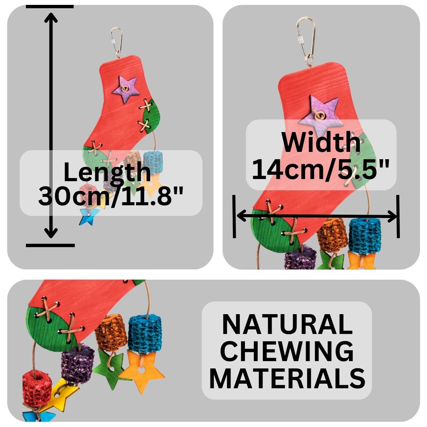 Silly Sock Star Drop Dimensions