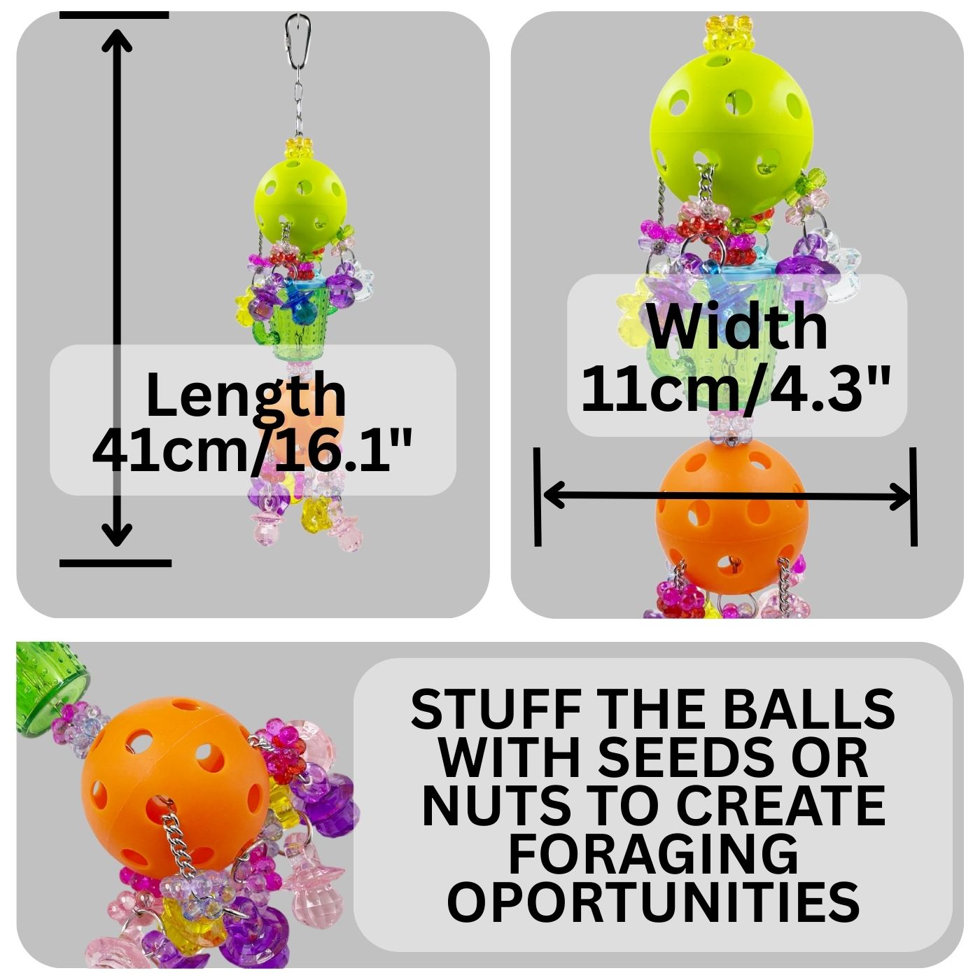 Dimensions of the Double Ball Cascade