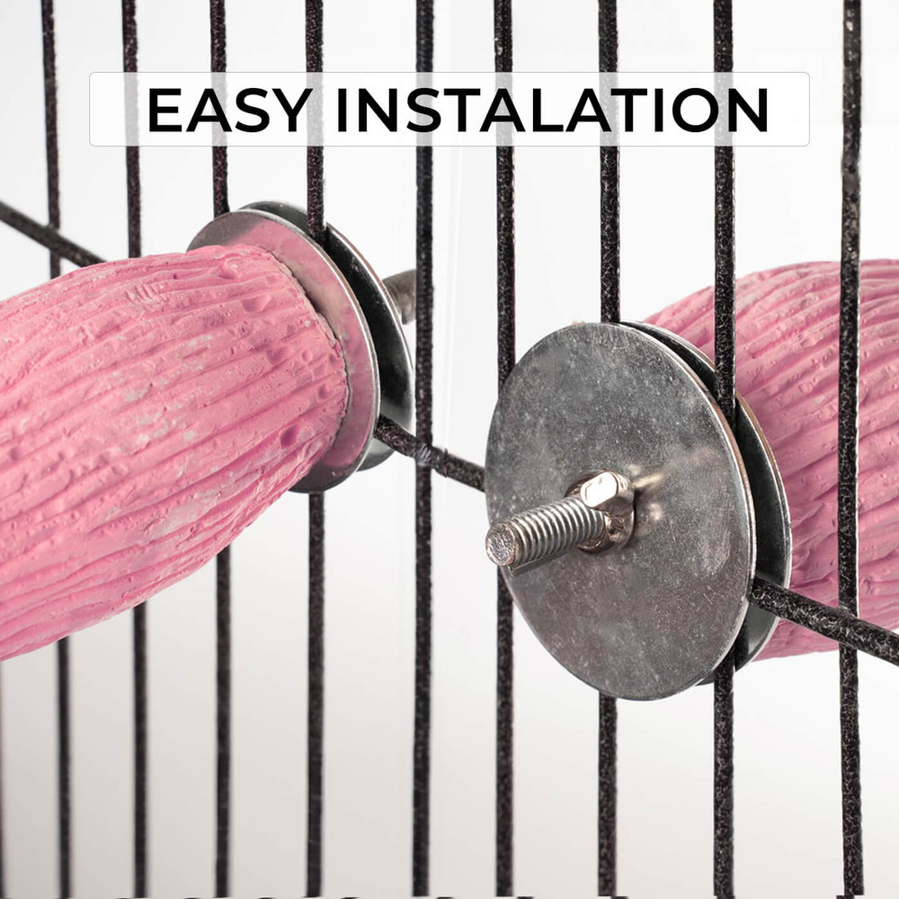 Calcium Parrot Perch for Large Parrots