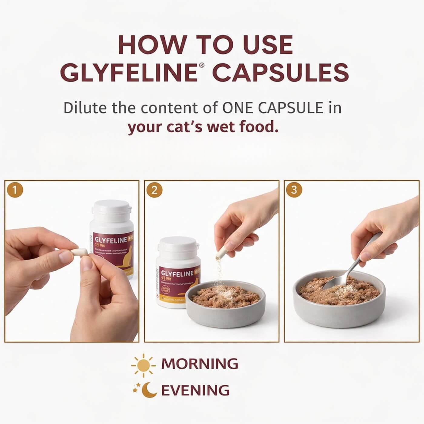 Glyfeline Cat Supplement for Overweight Cats and Sugar Spikes