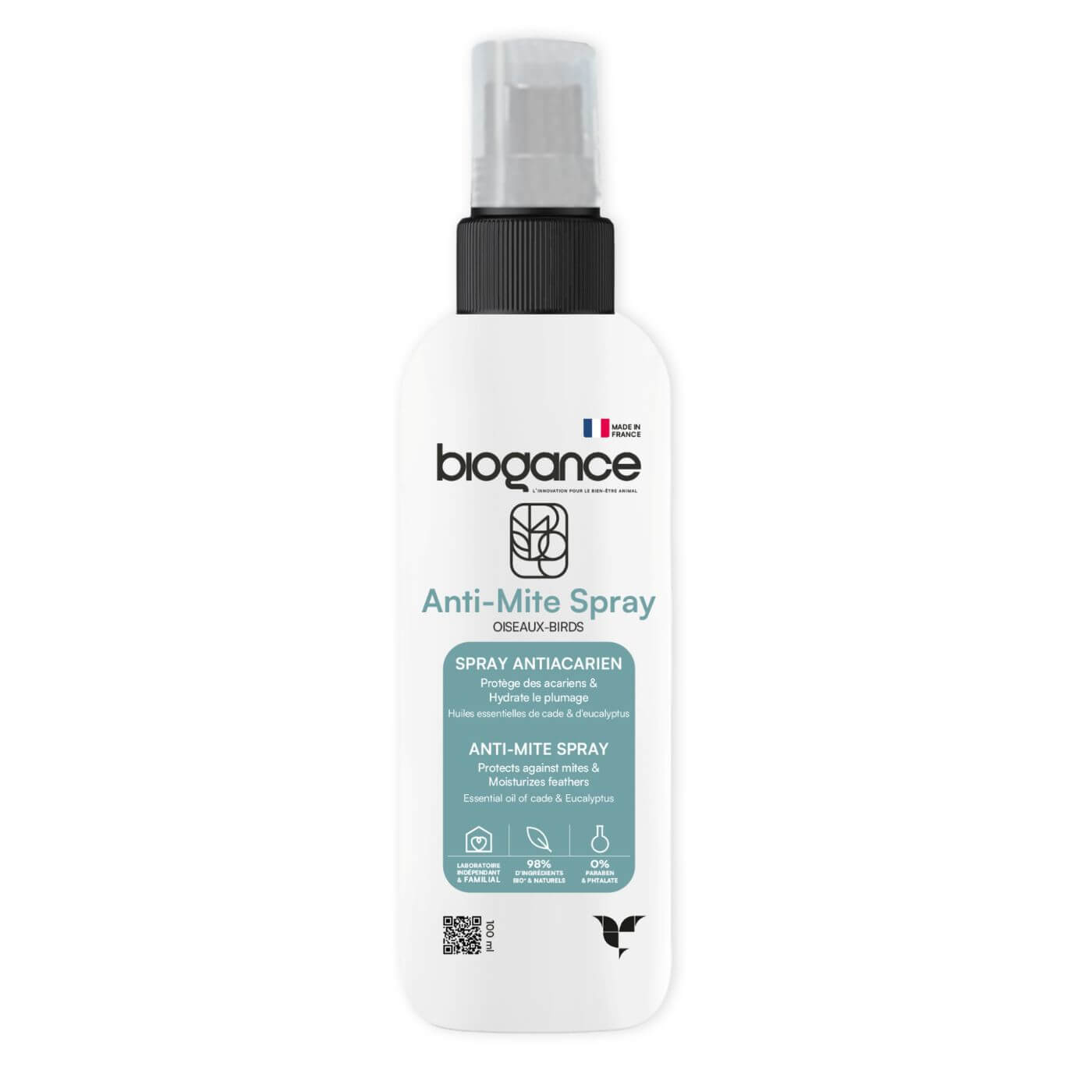 BioGance Anti-Mite Spray for Parrots & Birds 100ml