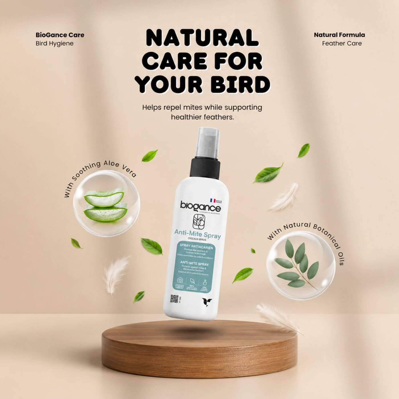 BioGance Natural Anti-Mite Bird Spray 100ml