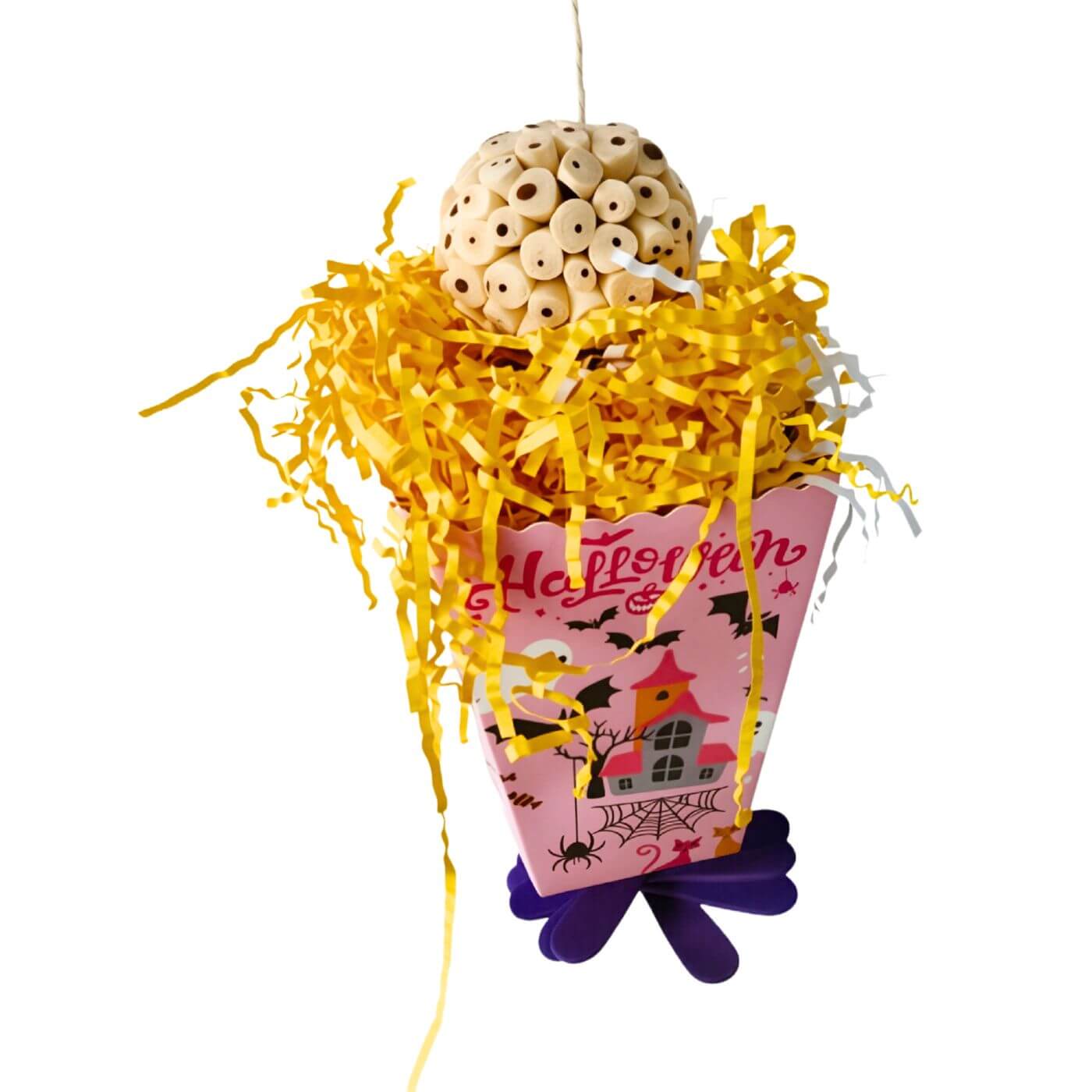 Halloween Shredding Toy for Parrots