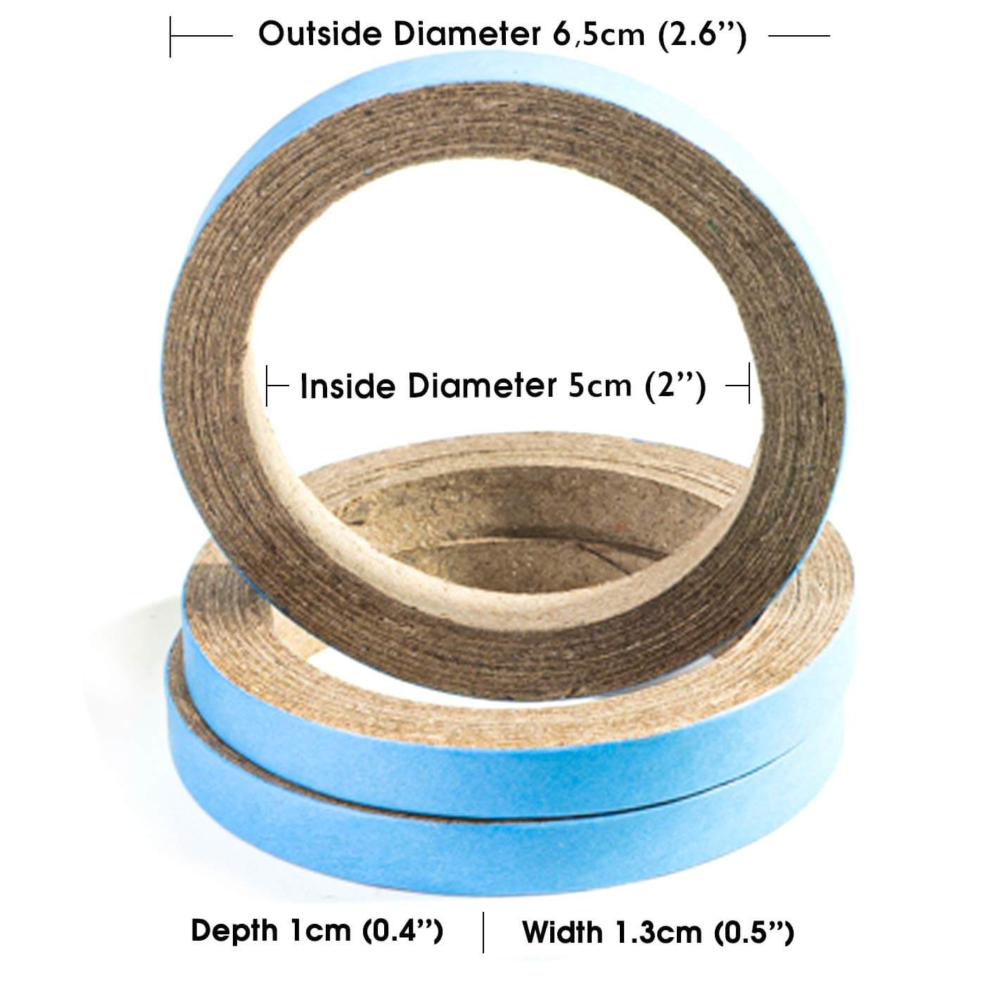 Large Birdie Bangles Foot Toys Dimensions