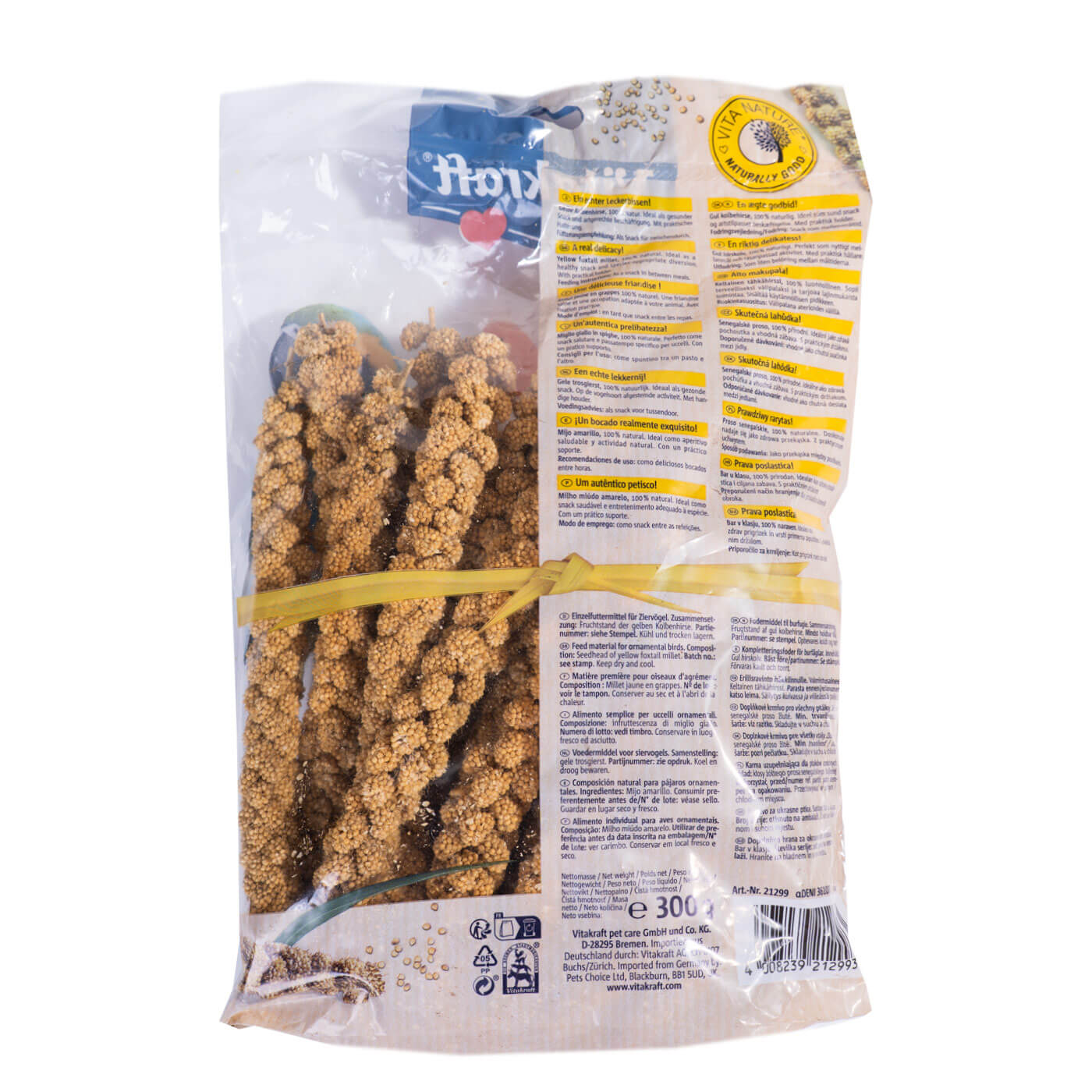 Vita Nature Millet Sprays Natural Bird Treat 300g
