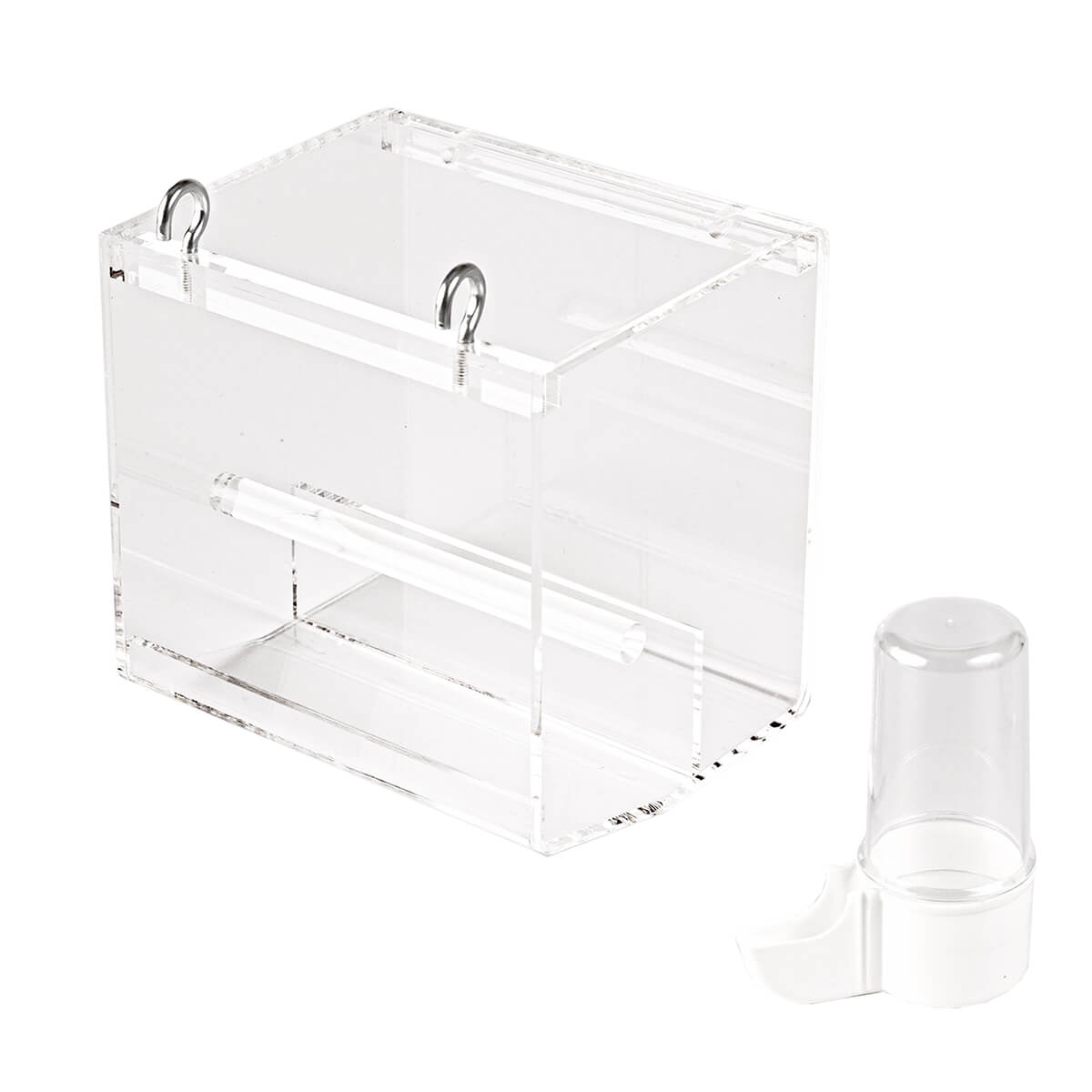 Bird Cage - No Mess Bird Cage Feeder and Free Water Bottle