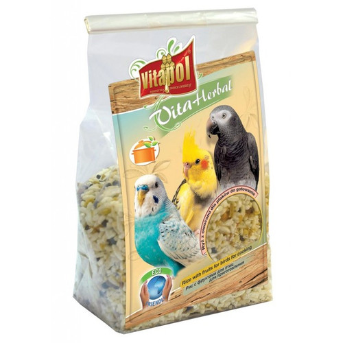 Vitapol Instant Rice & Fruit Treat for Birds and Parrots 130g