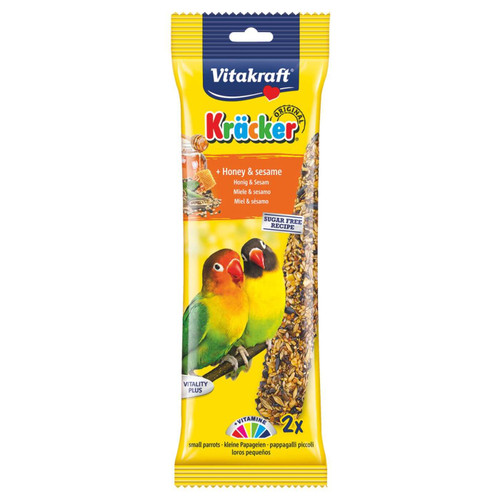 Lovebird Fido 500 Vitakraft Lovebird Treat Sticks Honey Sesame