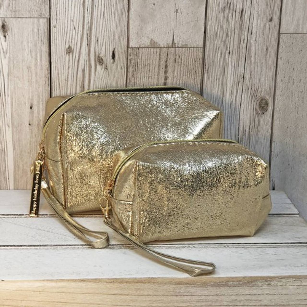 Ted Baker London, Bags, Ted Baker Gold Glitter Box Clutch Bag