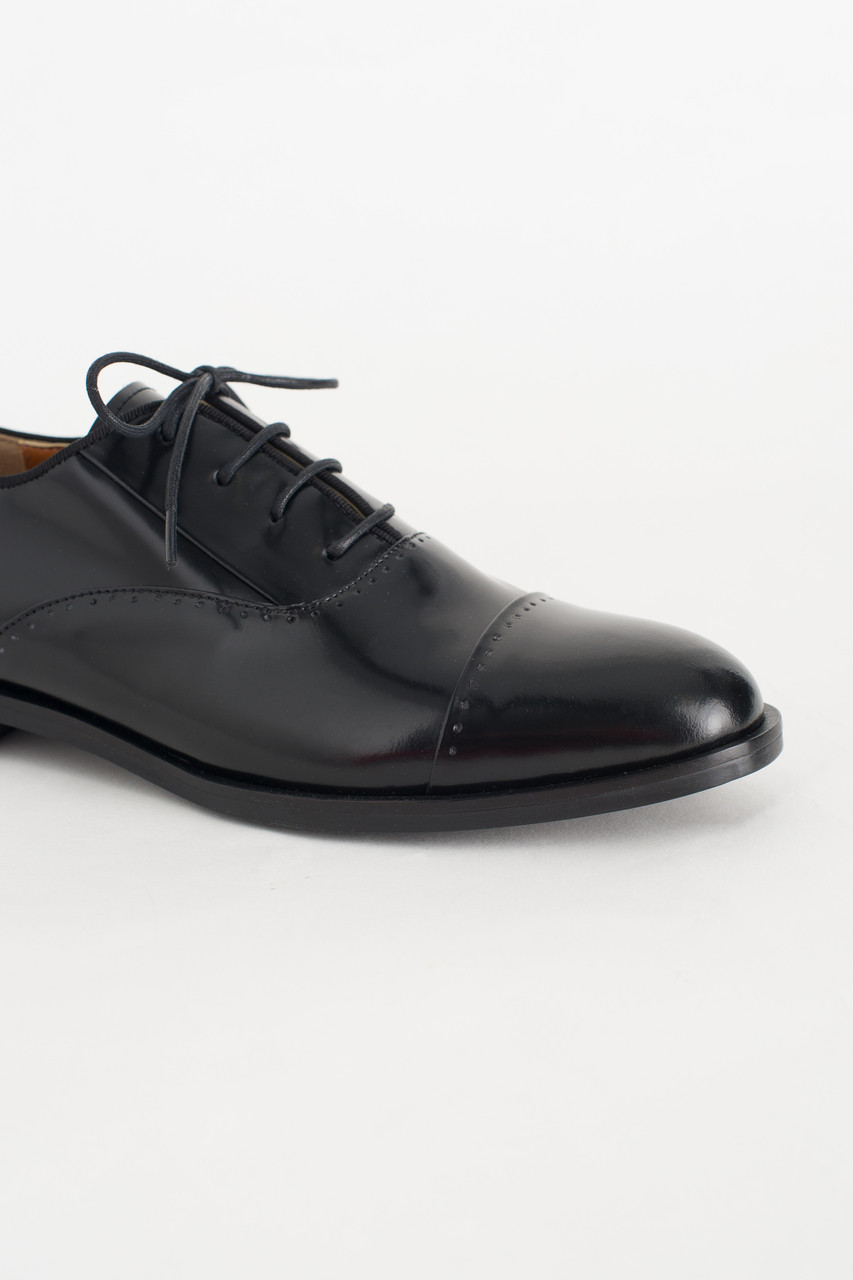 Simple Oxford Brogues, Black