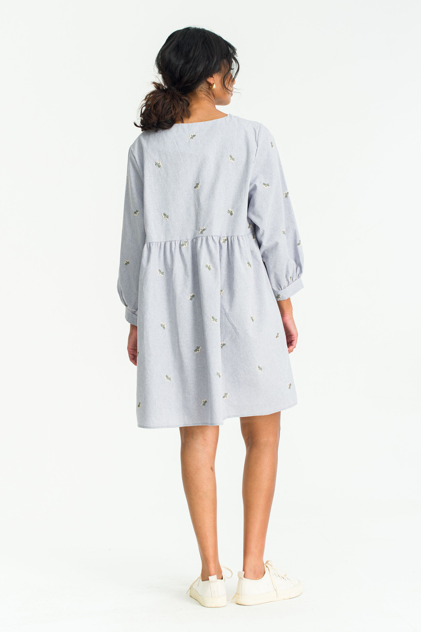 Wildflower Embroidered Cotton Dress