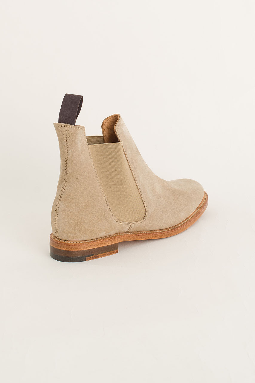 chelsea boots sand suede