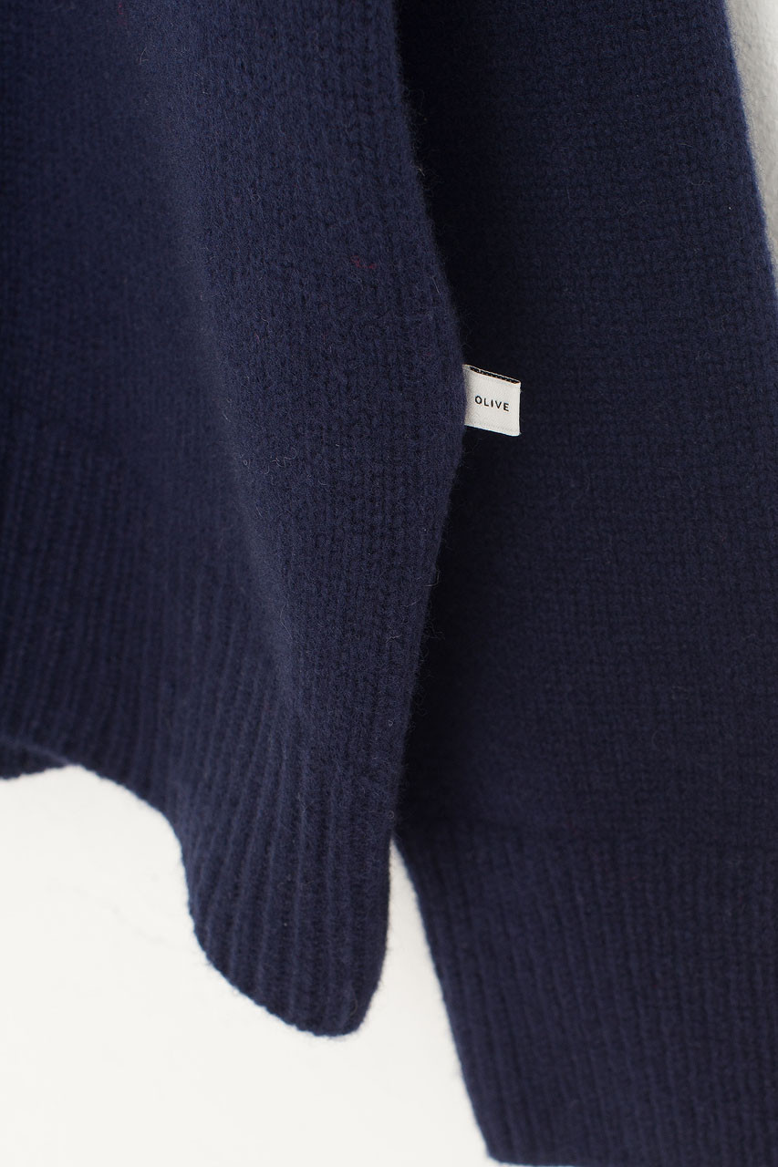 Jane Turtleneck Jumper, DK.Navy