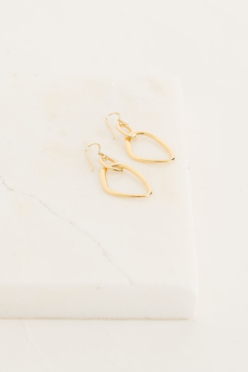 Pabloa  Earrings, Gold