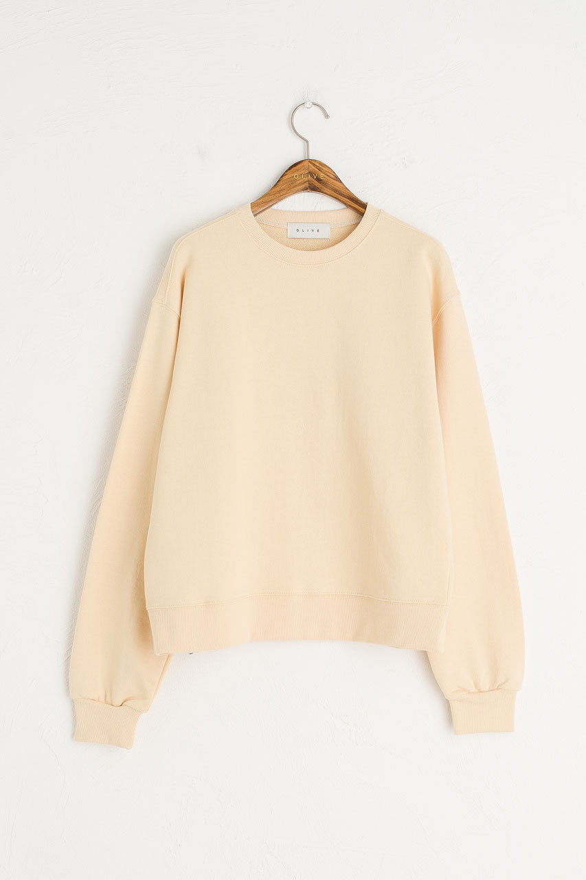 off white diagonal gradient sweatshirt