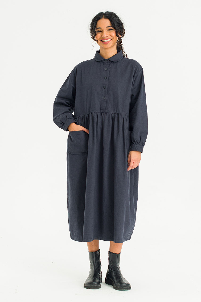 Ella Twin Pocket Dress, Navy