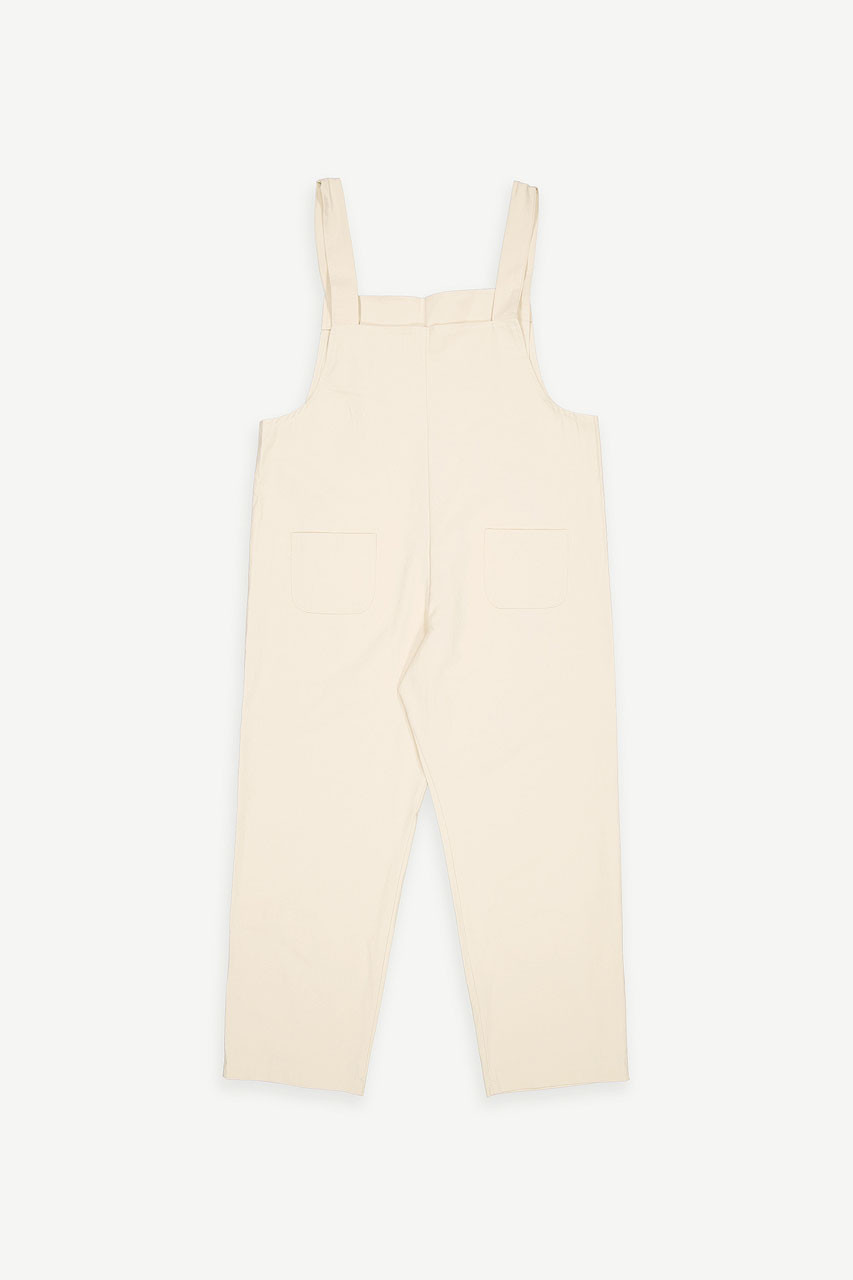 Kyoko Cotton Dungaree, Ivory