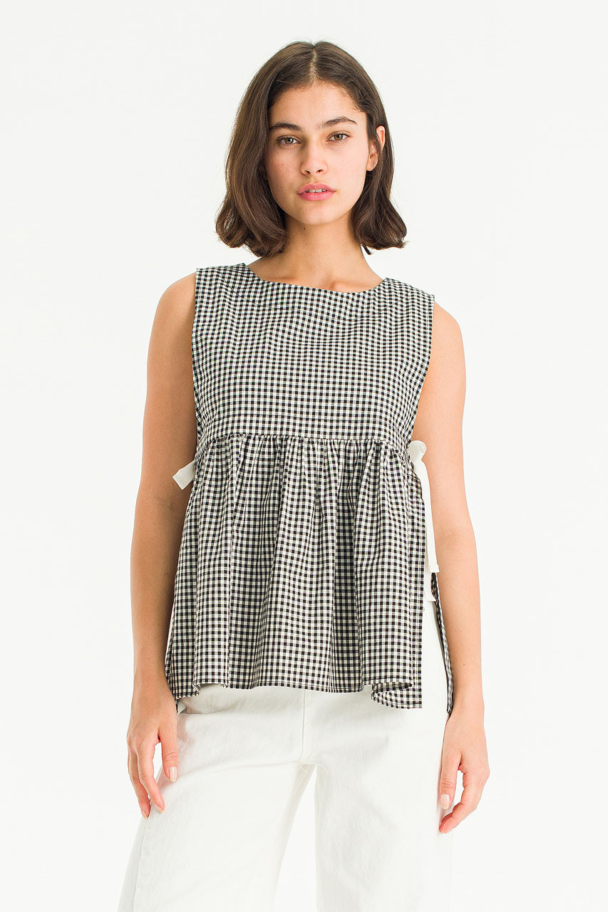 残りわずか】2way ribbon peplum top – RANCLIC HOWDY. ベスト peplum