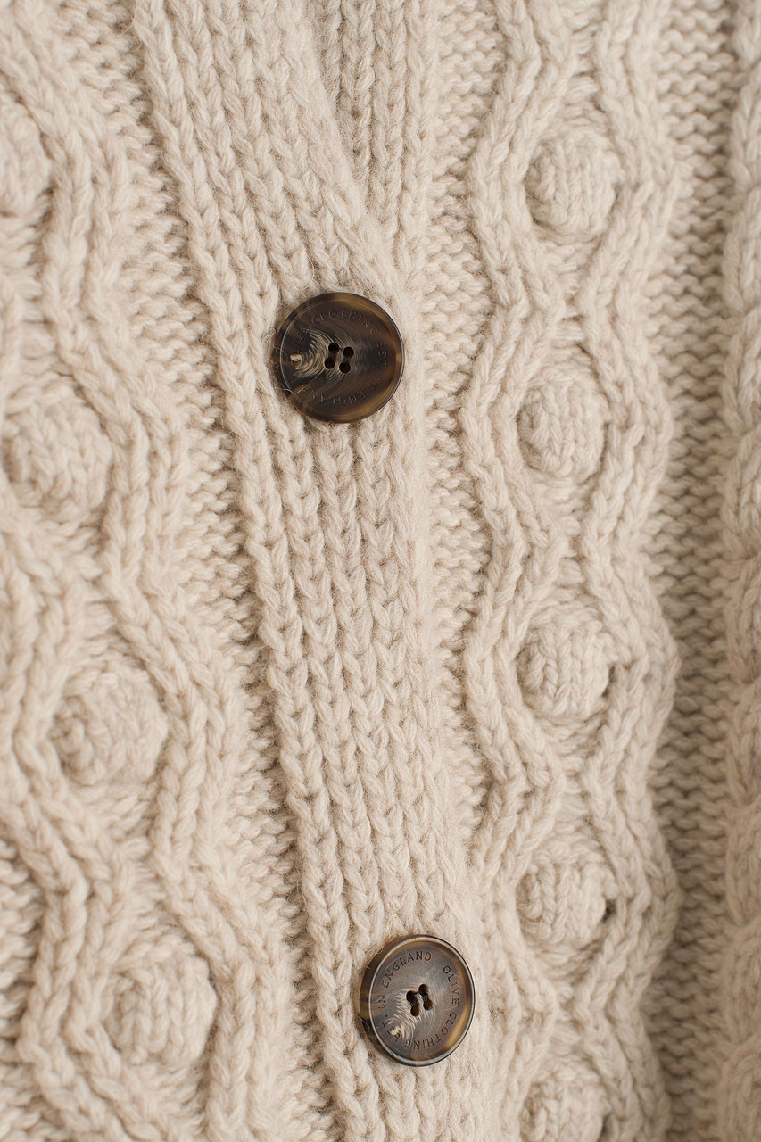 Oatmeal sales knit cardigan