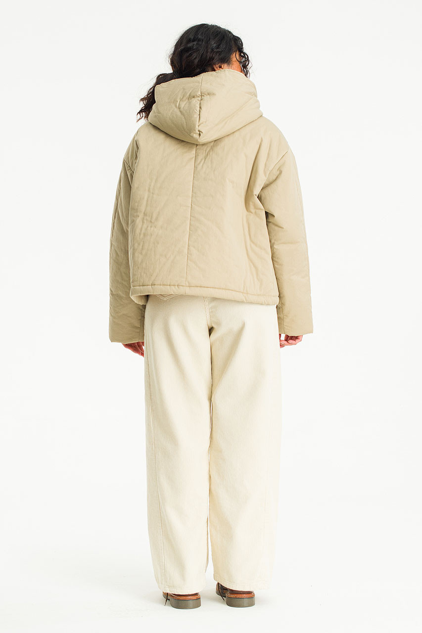 simianring Insulation jacket beige Lサイズ 005_MOUNTAINHOODED3LSEAMSEALIN