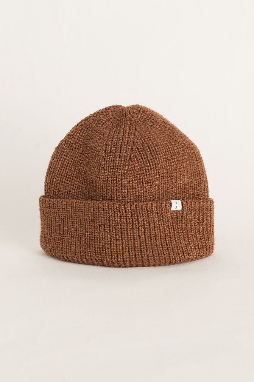 brown beanie