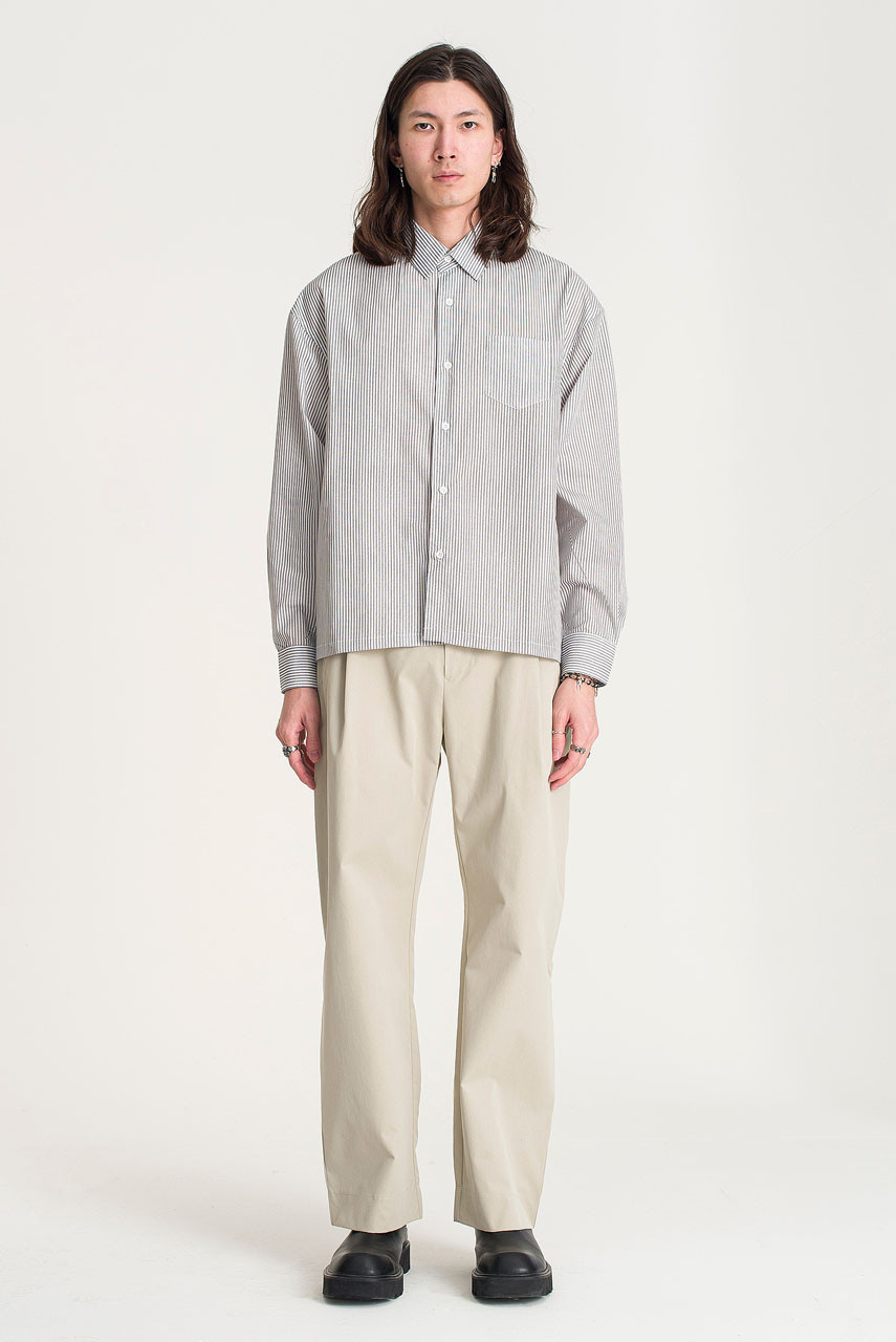 Menswear | Stripe Shirt, Grey