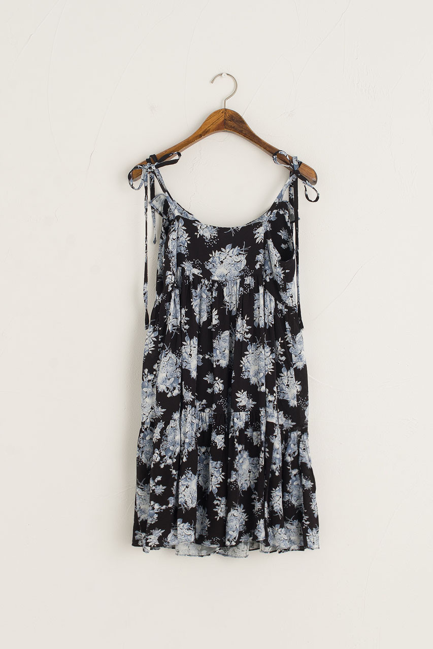 Vintage Roses Cami Dress, Navy