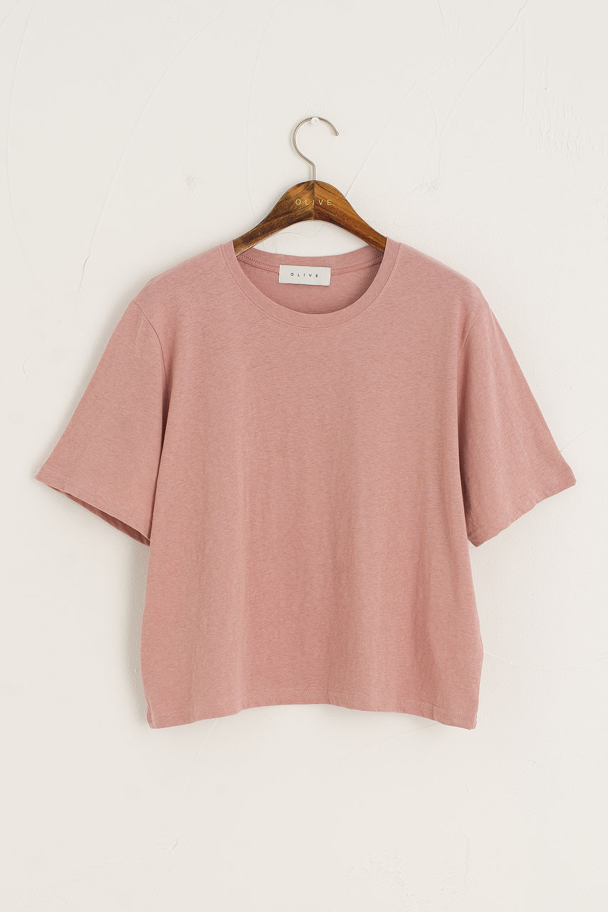 Loose Fit Crop Shirt