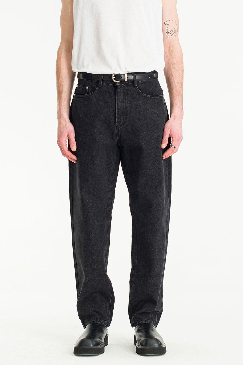 Menswear | Tapered Jeans, Black
