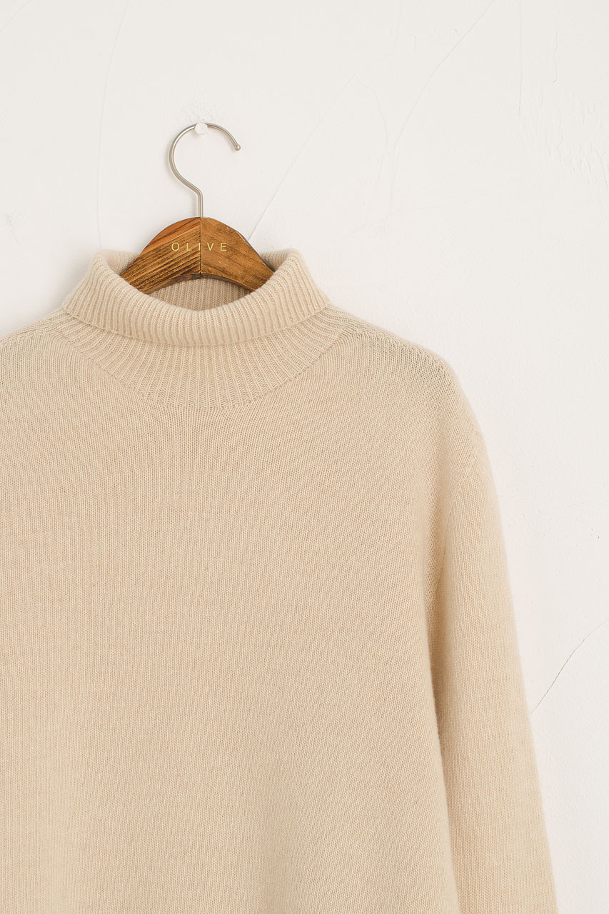 soft roll neck jumper