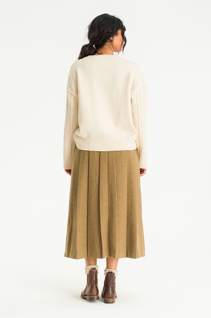Evie Floral Jumper, Ivory