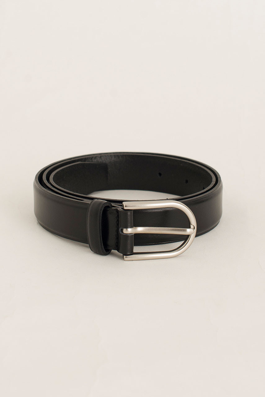 Hana Horseshoe Belt, Black