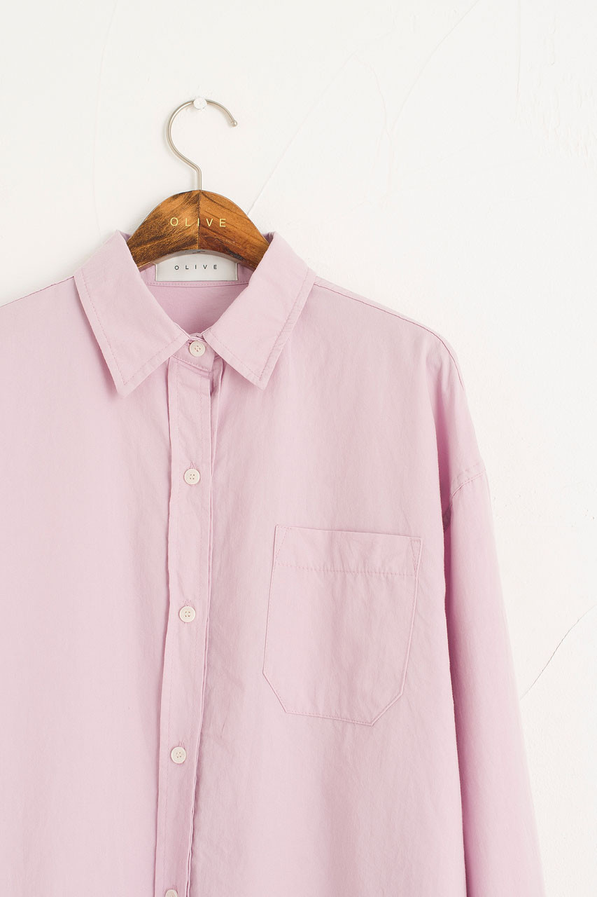 Peinto Soft Colour Shirt, Pink