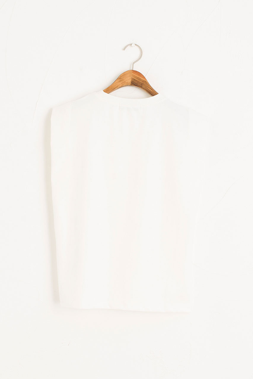 Soya Tank Top, Ivory