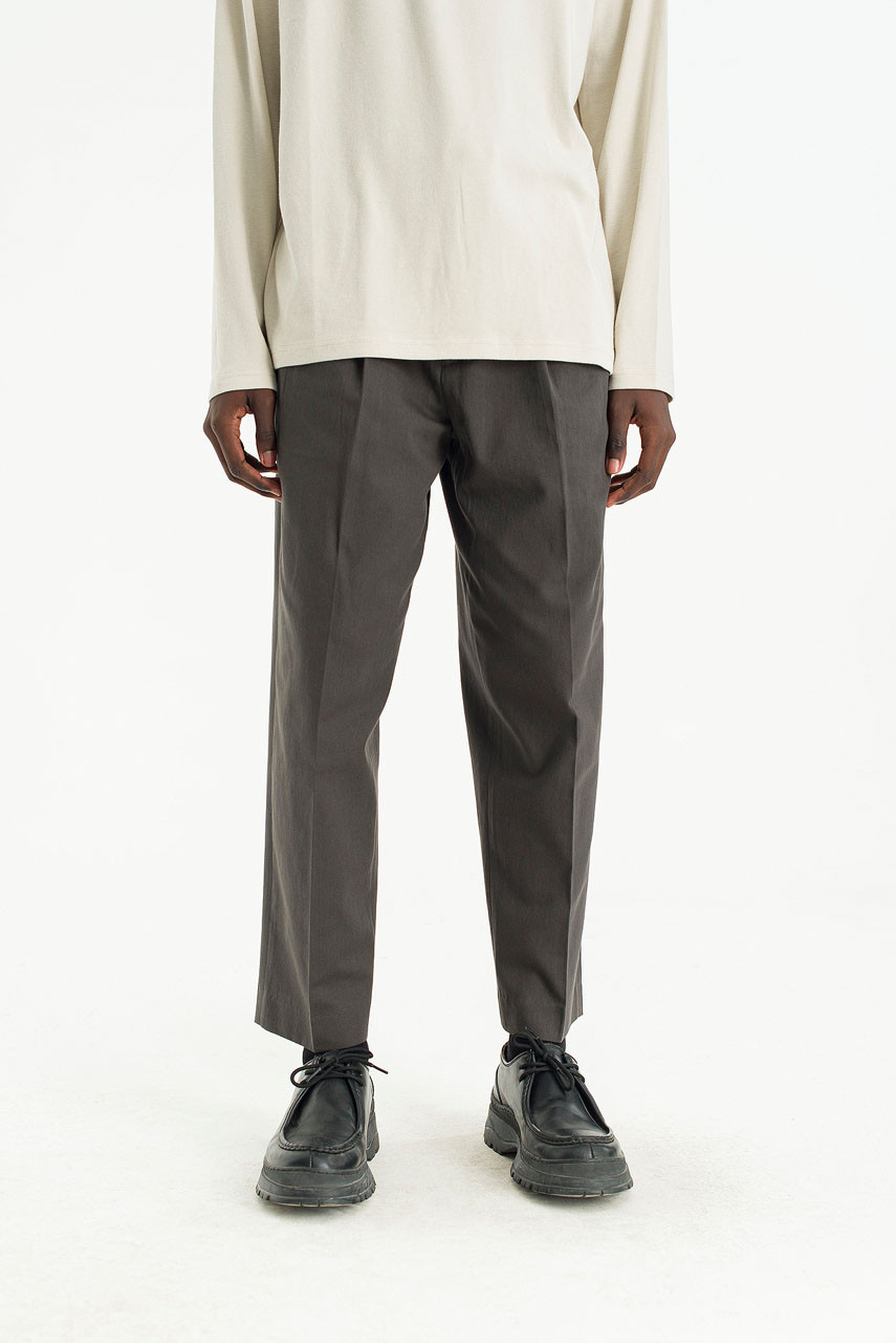 Menswear | Twill Taylor Pants, Charcoal
