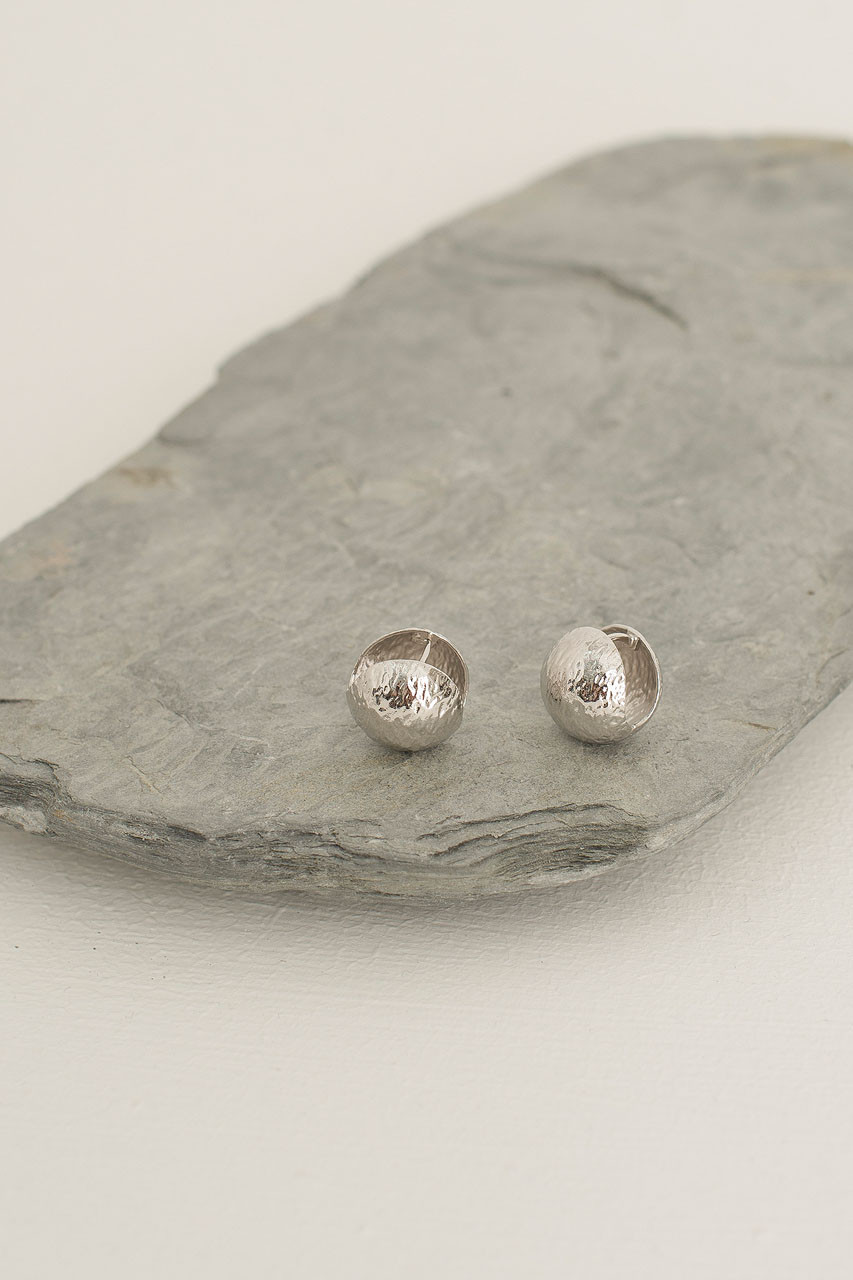 Theia Ball Earrings, Sterling Silver