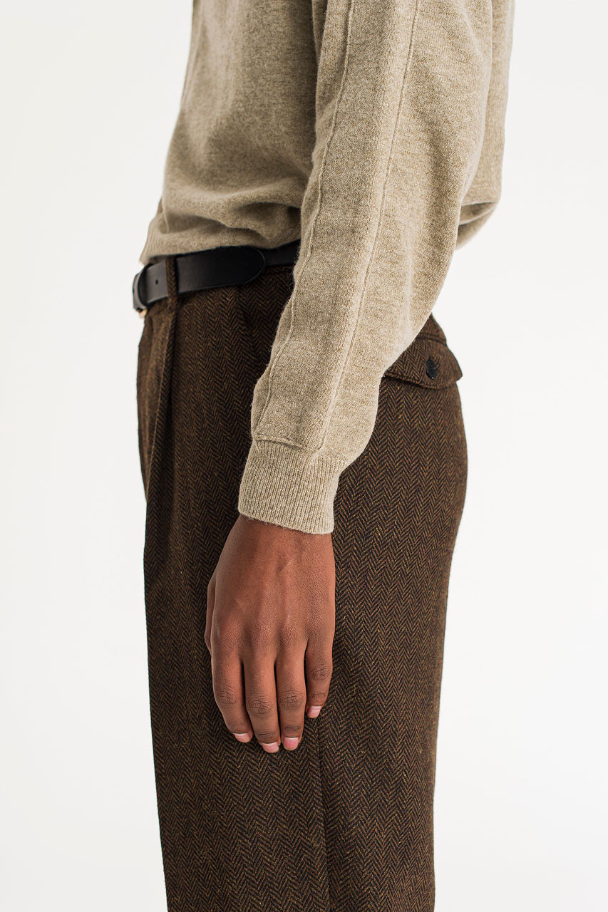 Buy Brown Trousers  Pants for Men by LINEN CLUB Online  Ajiocom