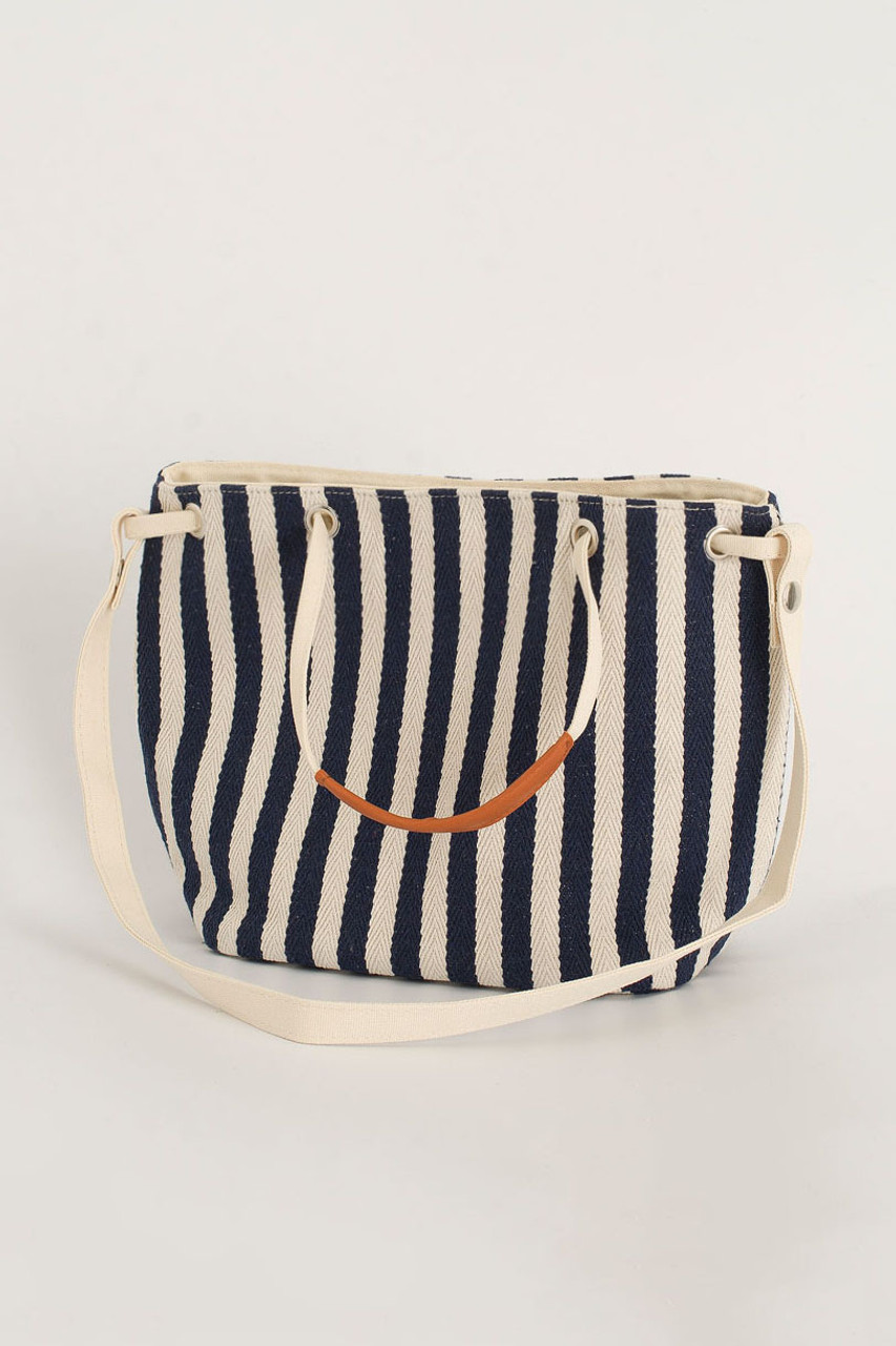 Lina Stripe bag, Navy