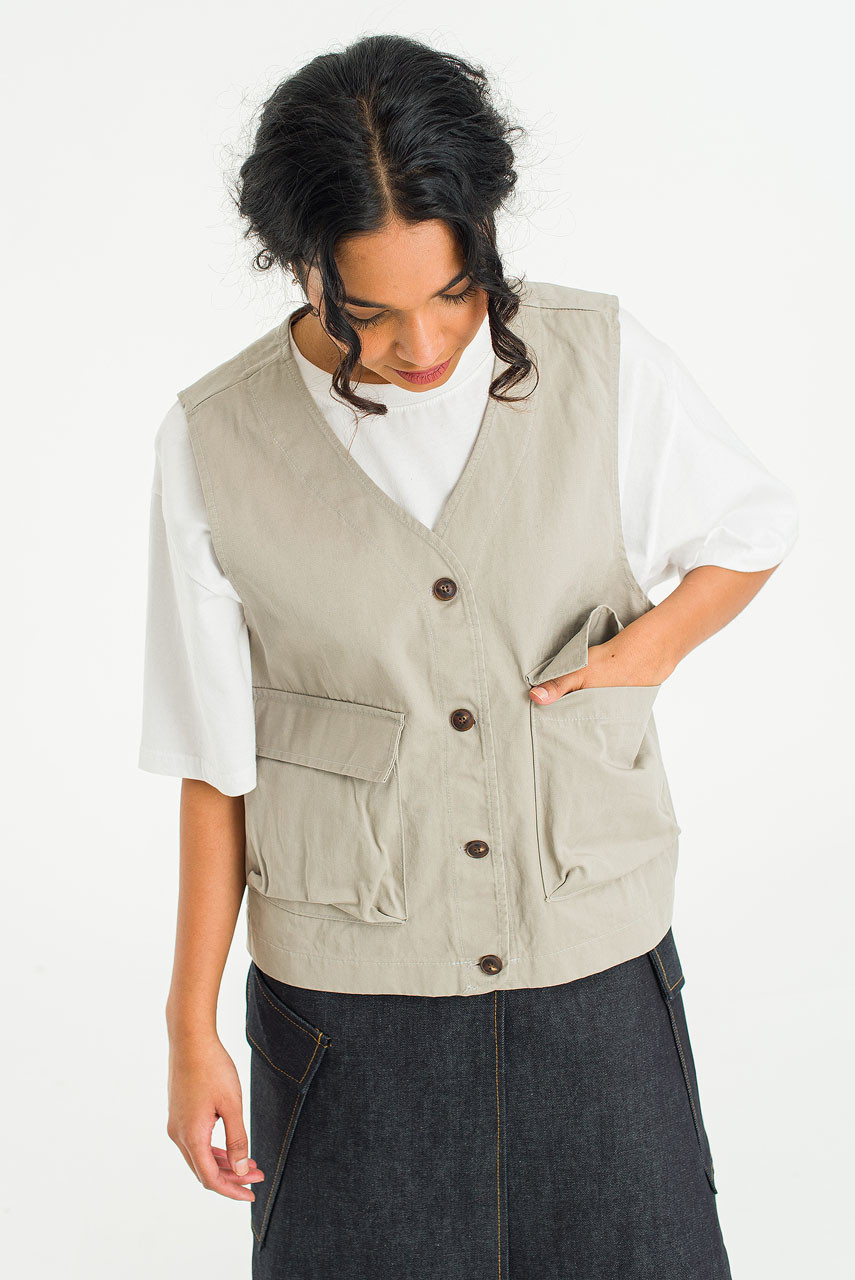 Mountain Waistcoat, Grey