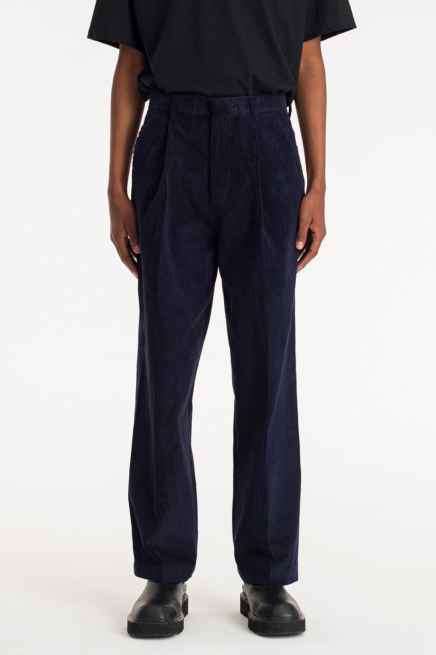 Navy Millie Corduroy Trouser  WHISTLES 