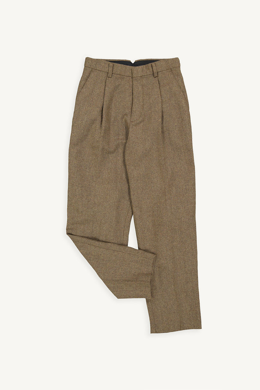 Heiko Wool Trousers, Hazel