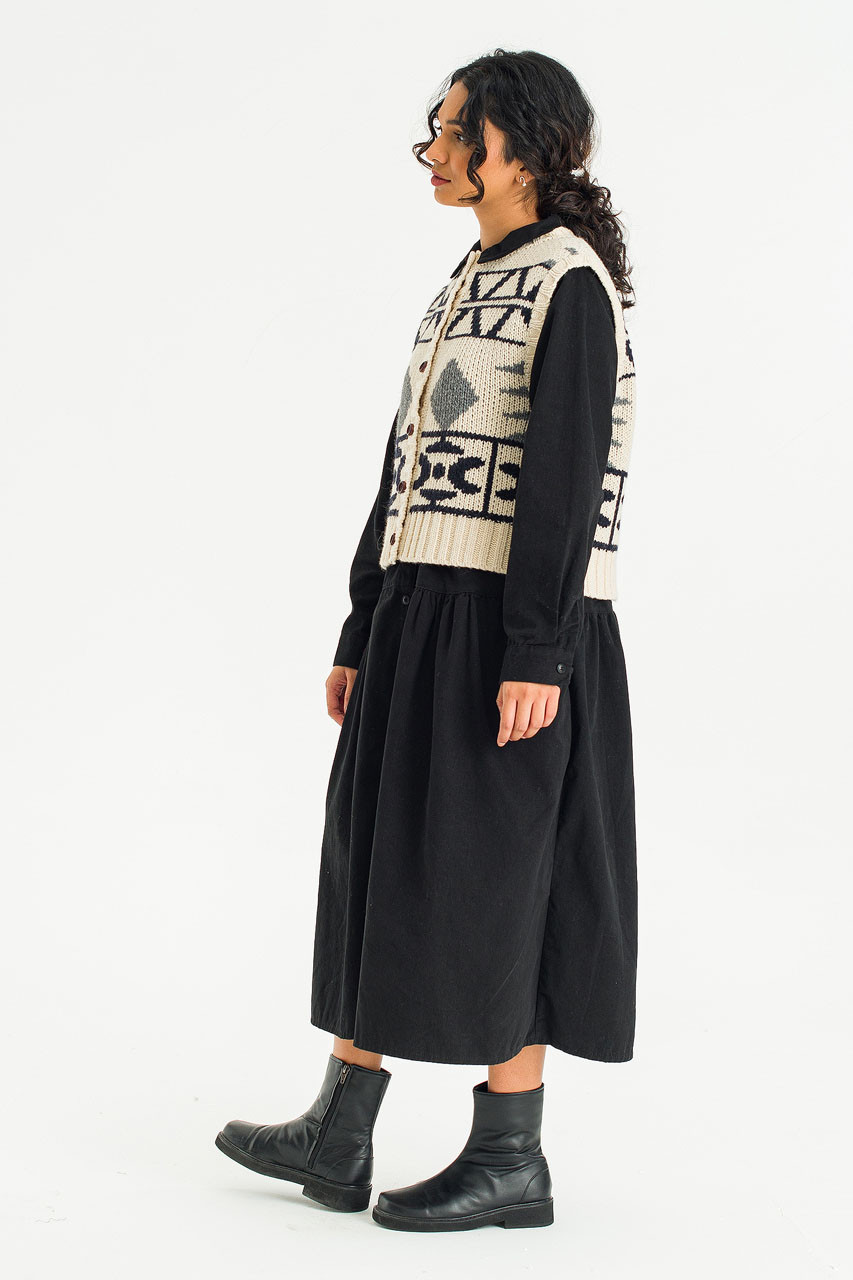 Nordic Open Vest, Cream