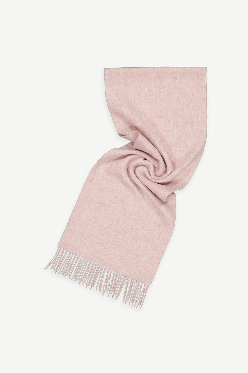 Two Tone Wool Scarf, Pink