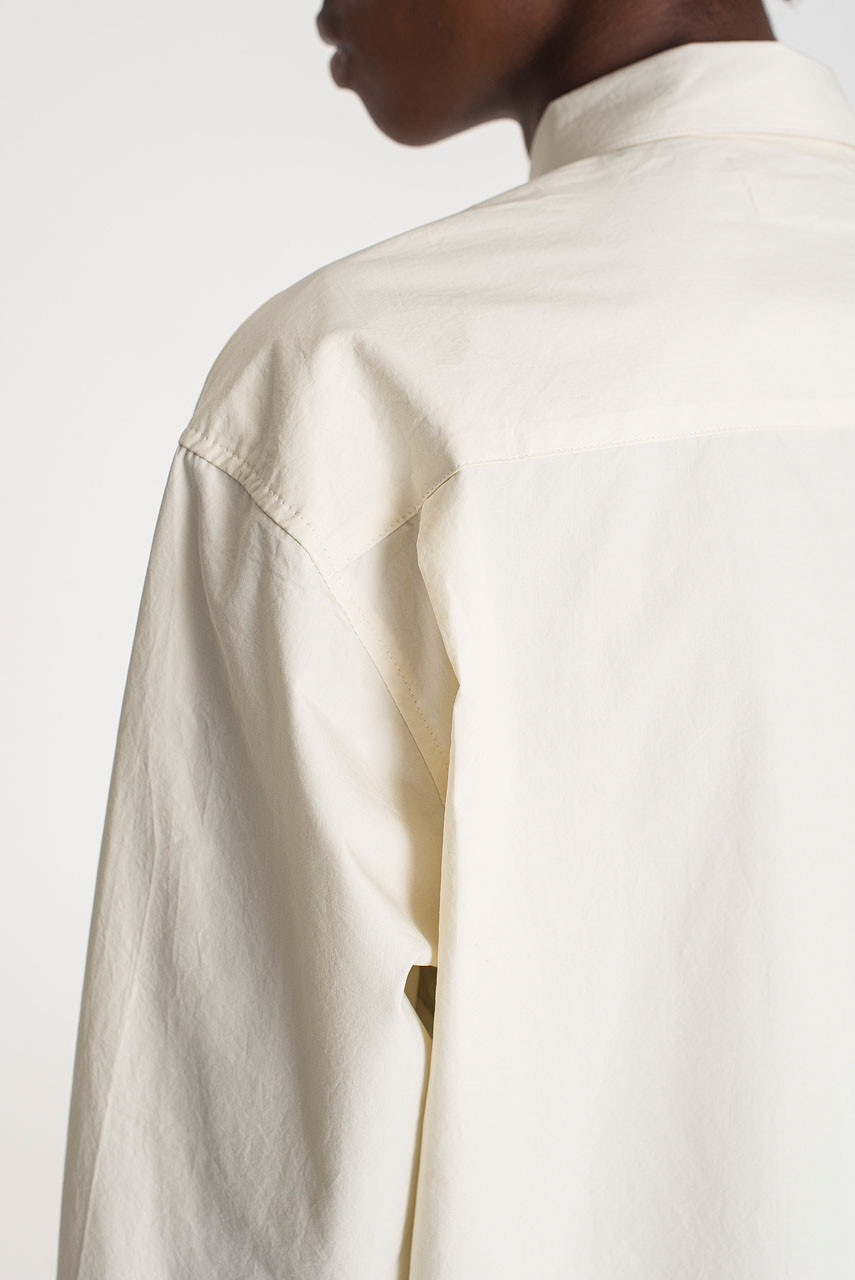 Menswear | Cotton Shirt, Cream