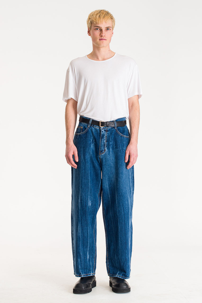 Menswear | Veck Jeans, Mid Blue
