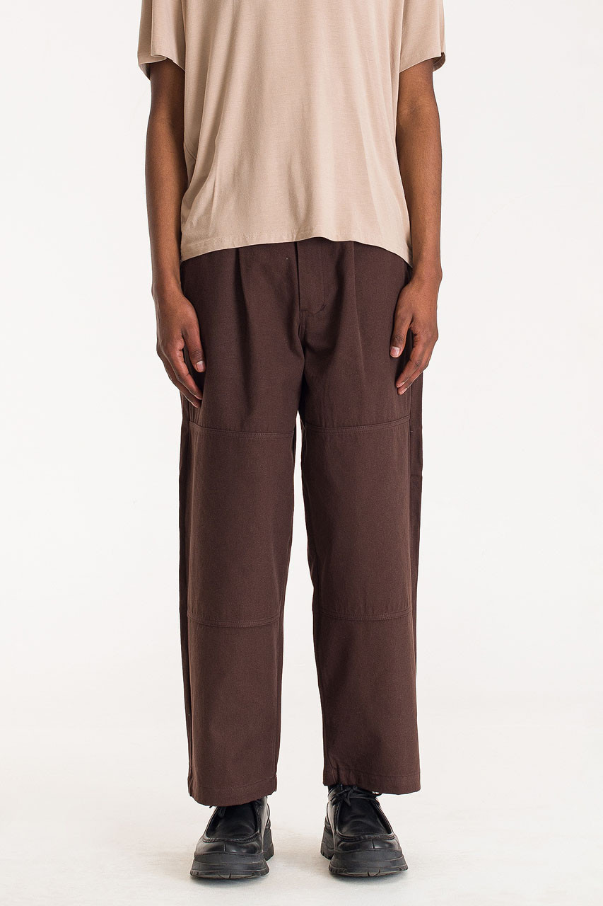 Menswear | Balloon Canvas Pants, Ivory