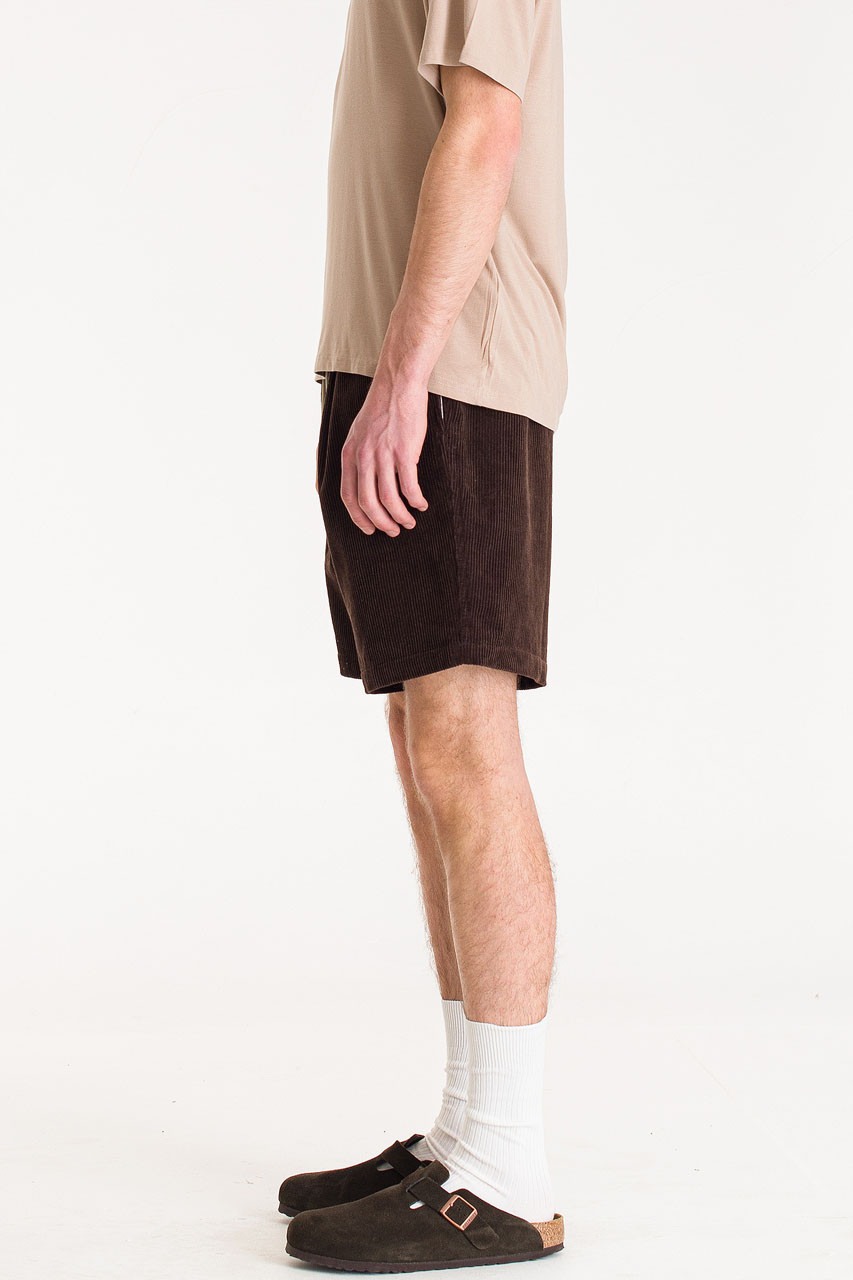 Menswear | Corduroy Shorts, Brown