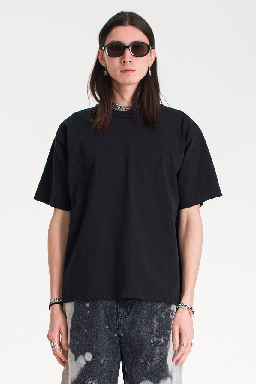 Menswear | Oversized Box Tank, Black