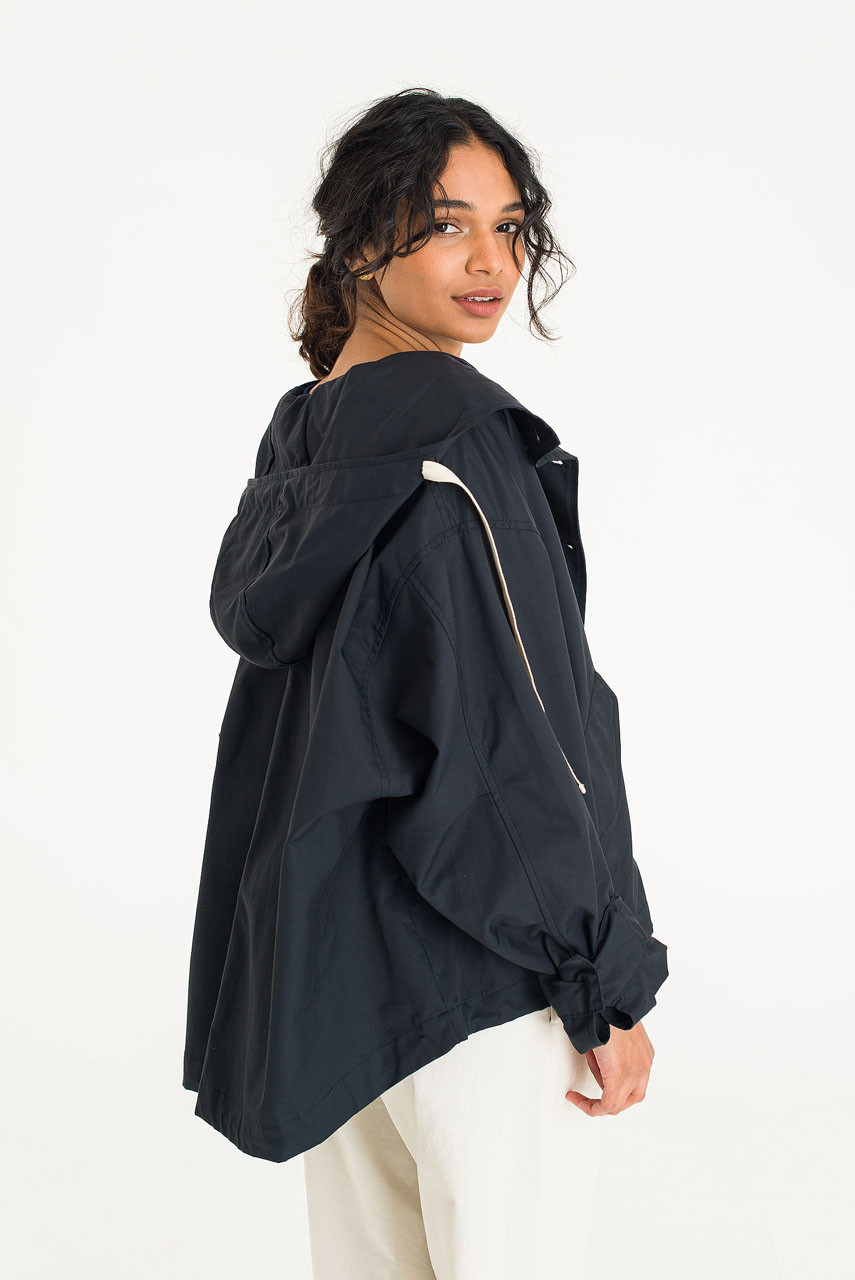 Hiroko Hood Jacket, Navy