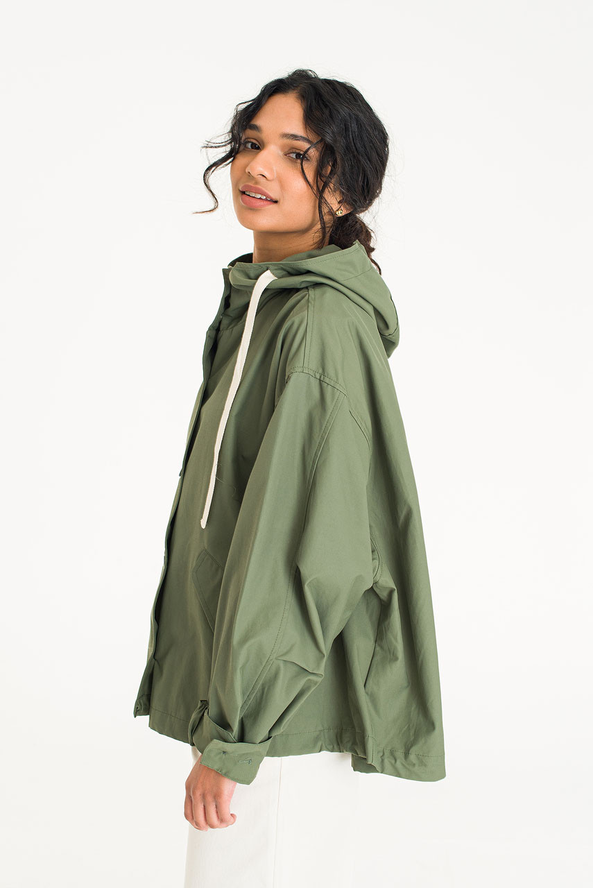 Hiroko Hood Jacket, Khaki